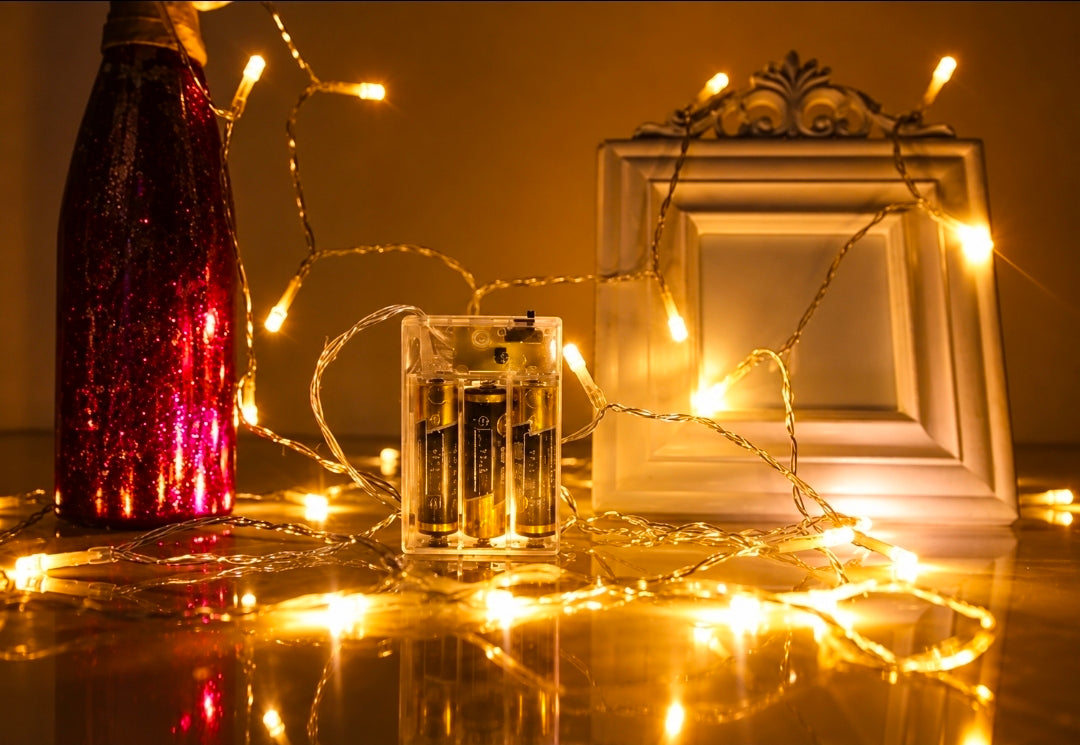 20 Metres Battery Operated Christmas LED Lights