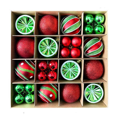 44 Pcs Christmas Decor Balls