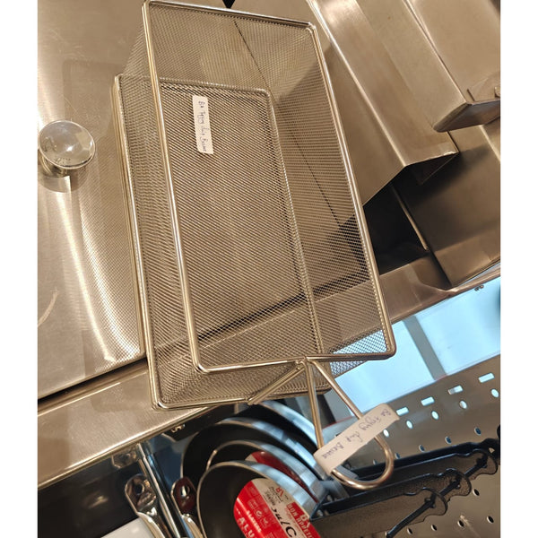 Rectangular Stainless Steel Commercial Fry Basket