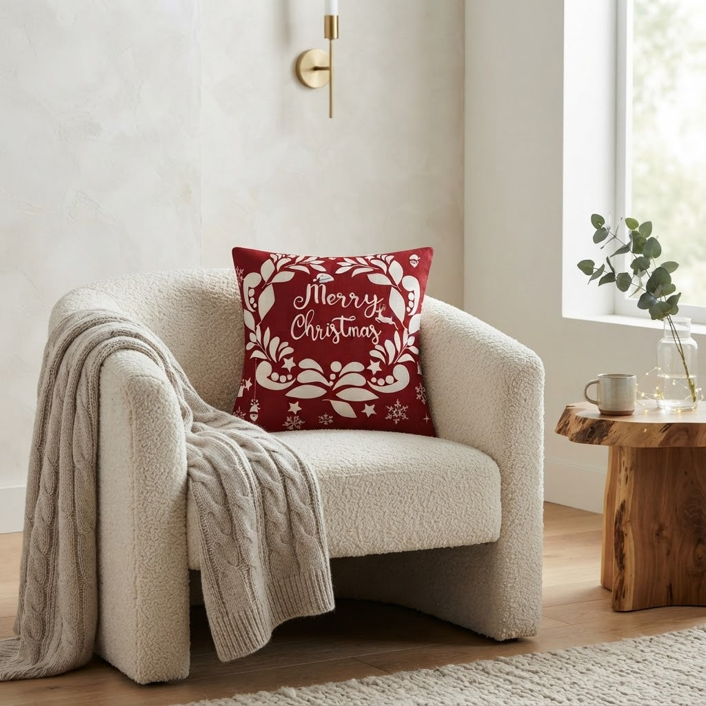 Christmas Decorative Throw Pillow Covers