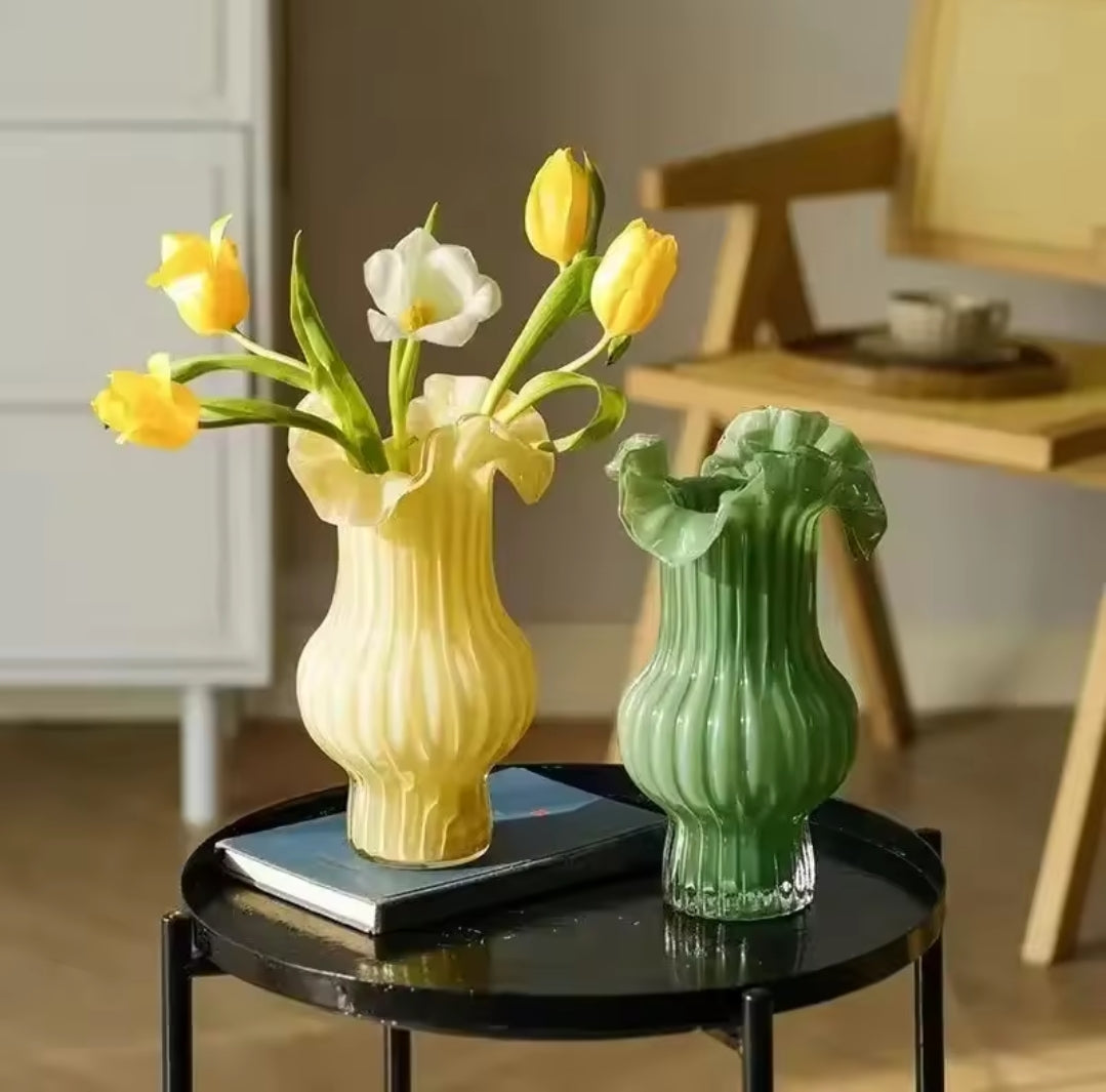 Glass Flower Vase