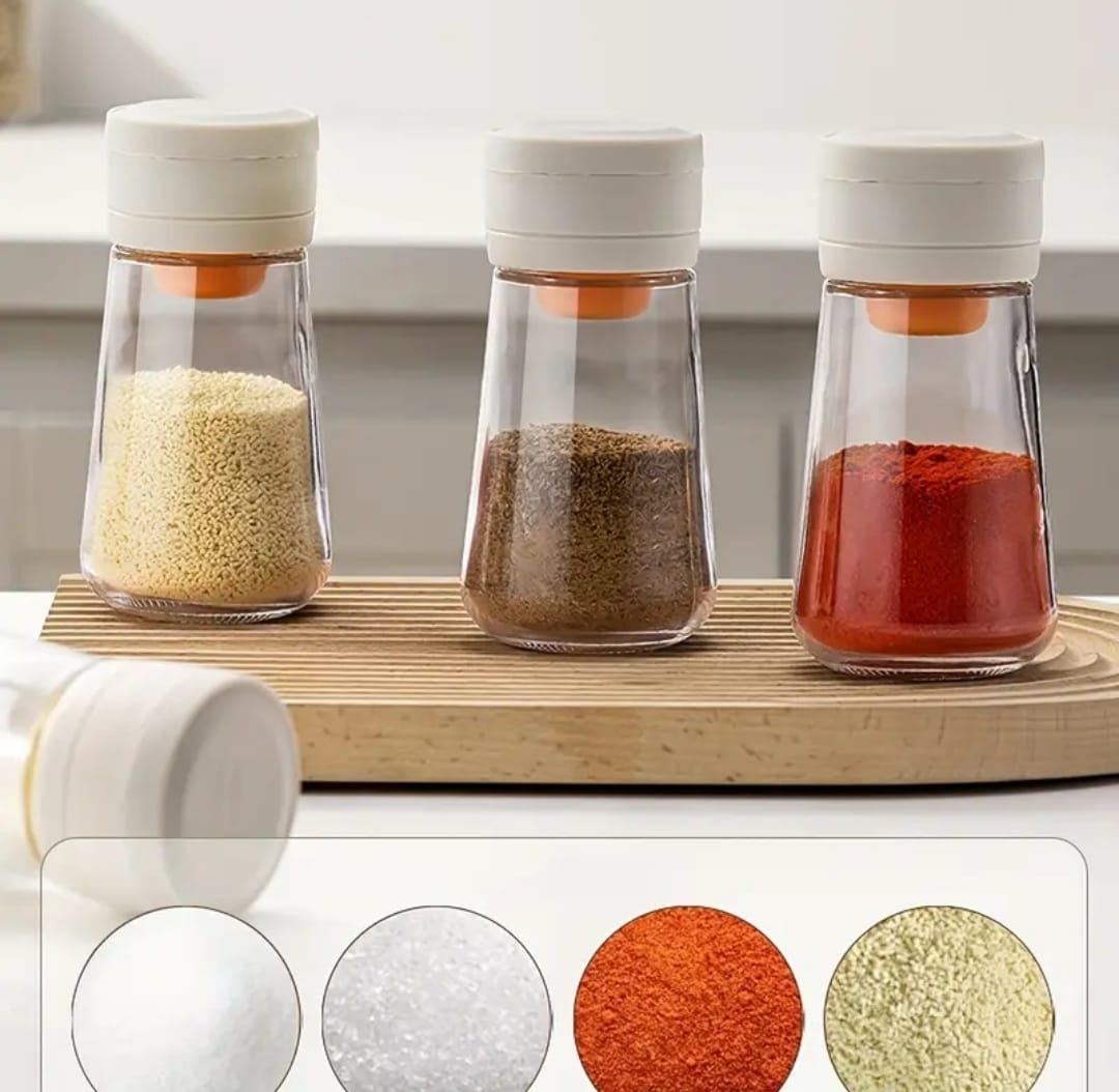Glass salt shaker