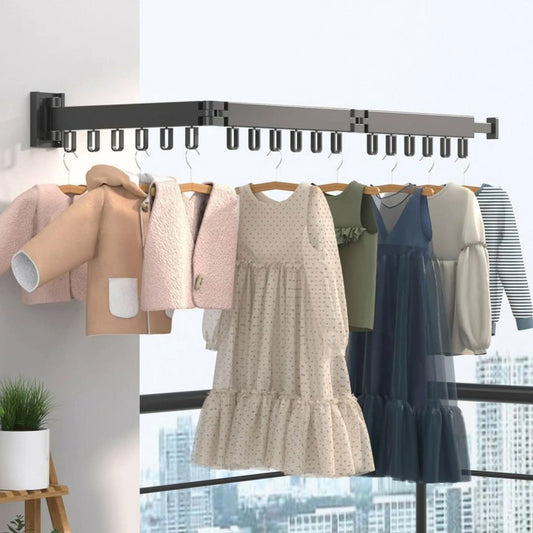 Foldable wall mounted drying rack Clothes