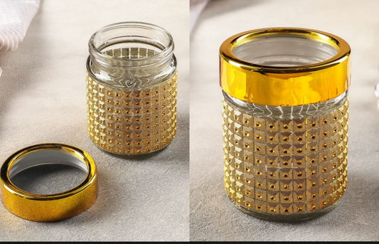Glass jar