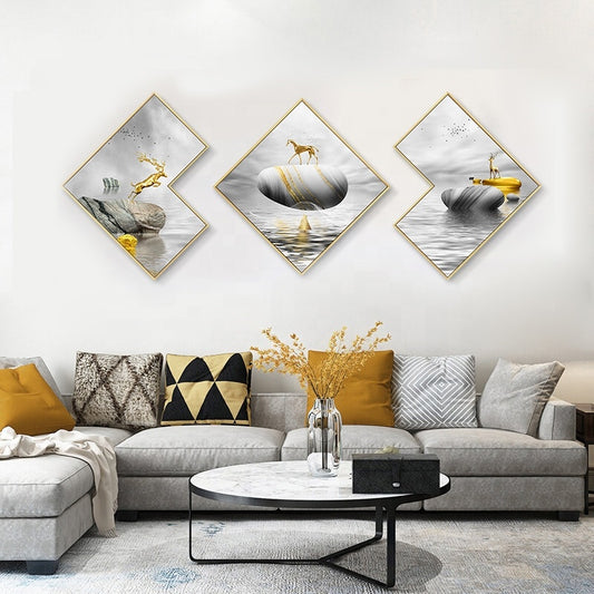 Modern Abstract 3pcs Wall Art