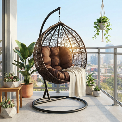 Round Shape Hanging Hammock Swing Chair