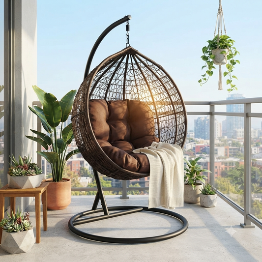 Round Shape Hanging Hammock Swing Chair