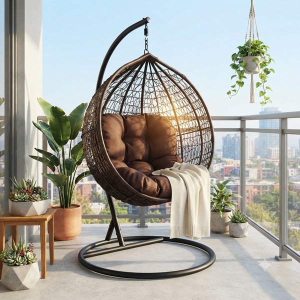 Round Shape Hanging Hammock Swing Chair