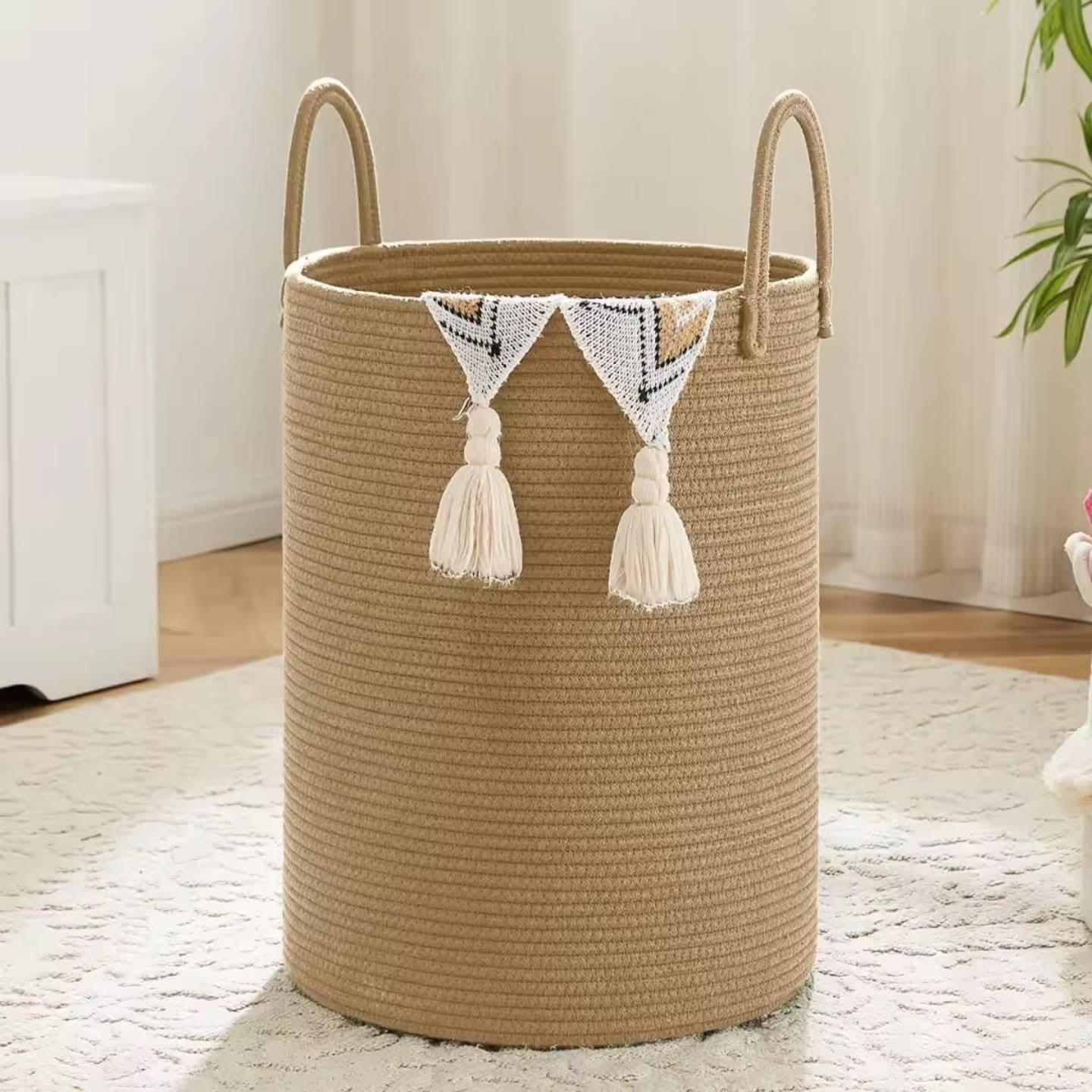 Cotton Rope Storage Basket 