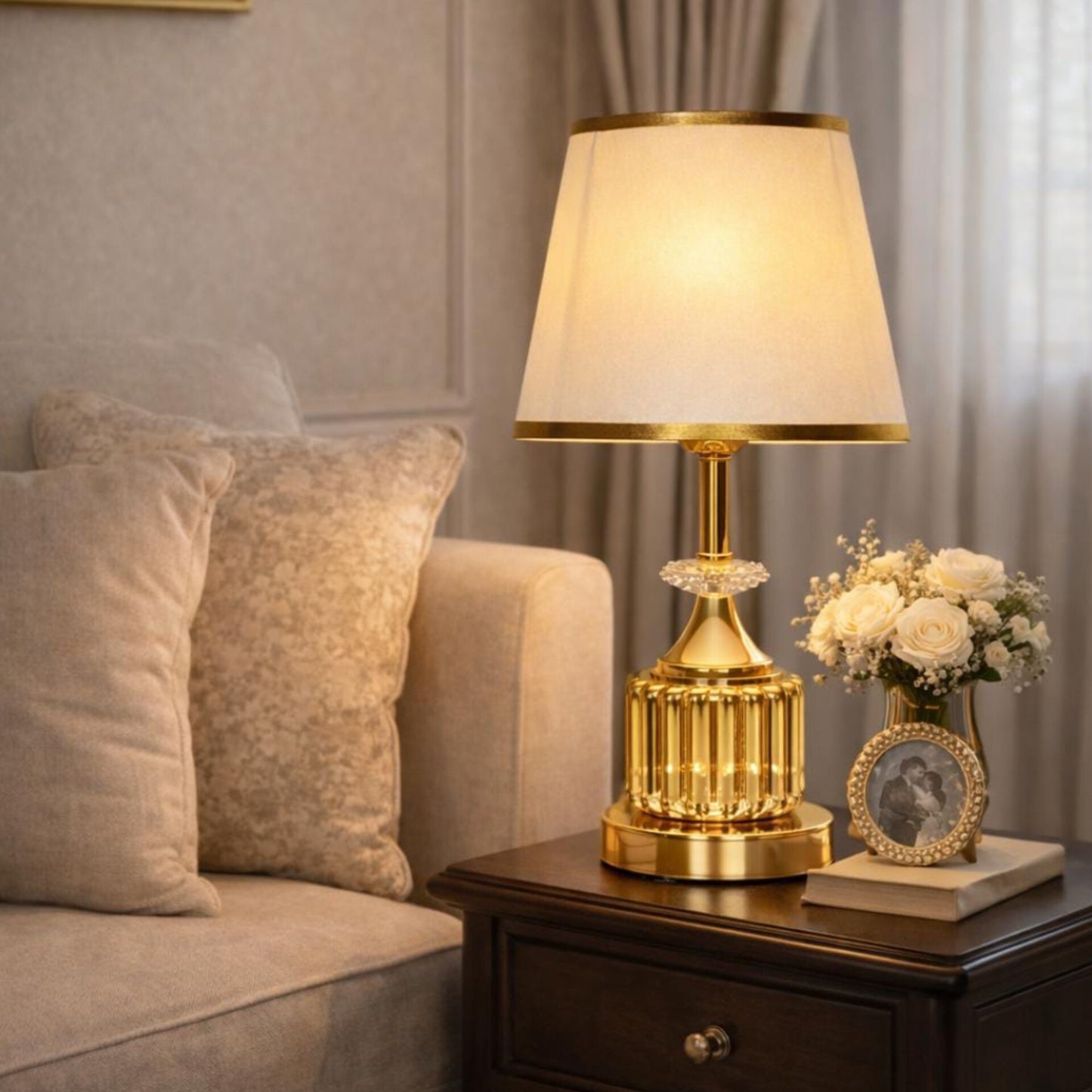 Desktop End Table Lamp