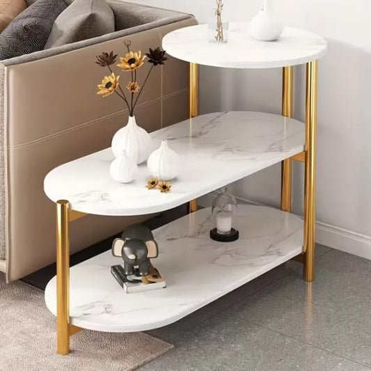 Marble coffee side table