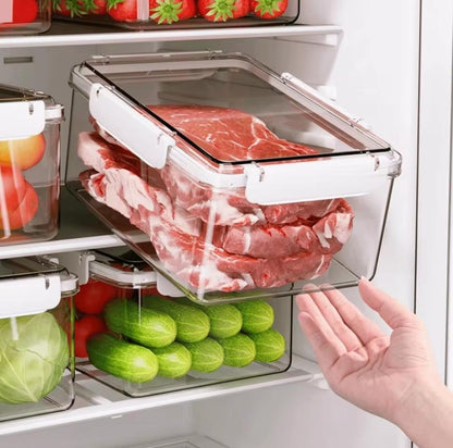 Transparent Airtight Pantry Storage Boxes