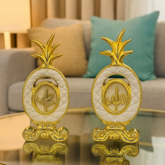 2pcs/set  Islamic decorative showpiece-"Allah & Muhammad" pair