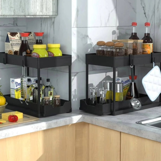 Detachable 2 layer spice rack