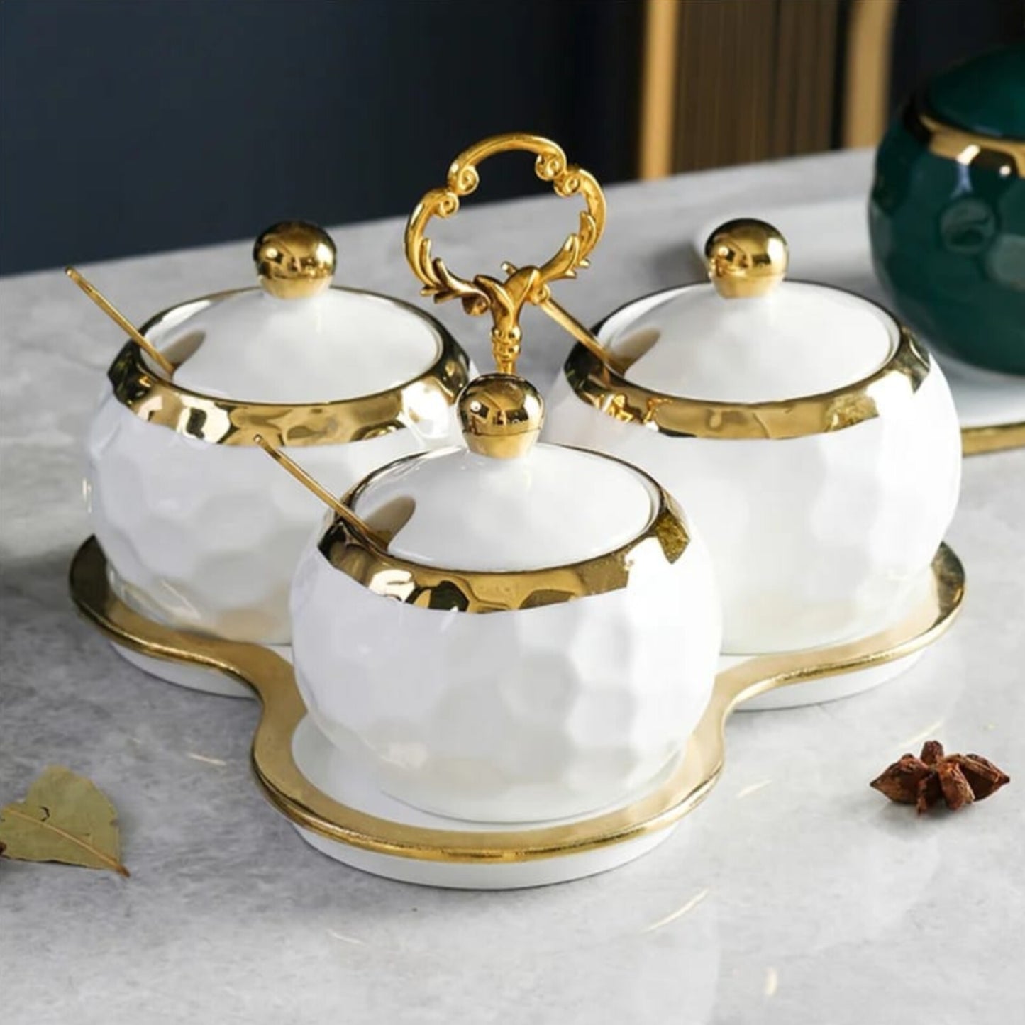 Ceramic Household Kitchen seasoning jars