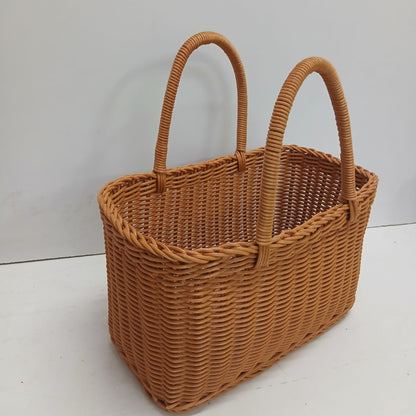 Multifunctional Rattan Storage Basket