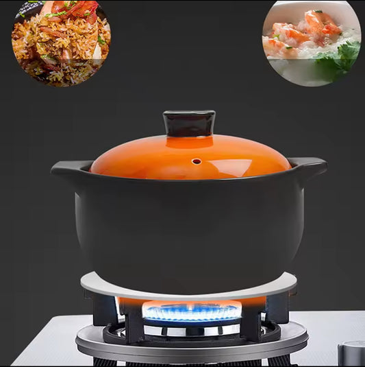 5L Porcelain cookware cook and serve pot