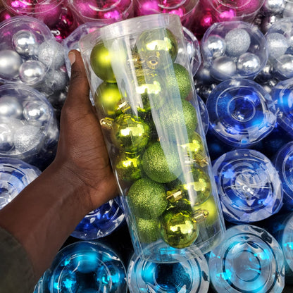 24Pc Christmas Balls