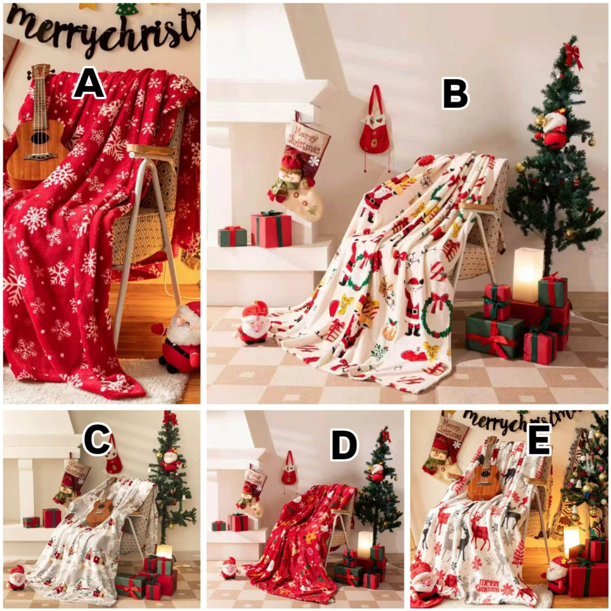 200*230Cm ChristmasThrow Blanket