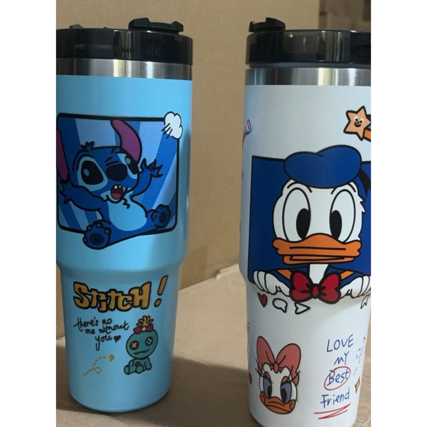 Cartoon Kids Stanley Cups Unbranded