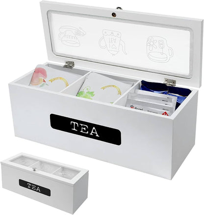 3 Slot tea bag organizer