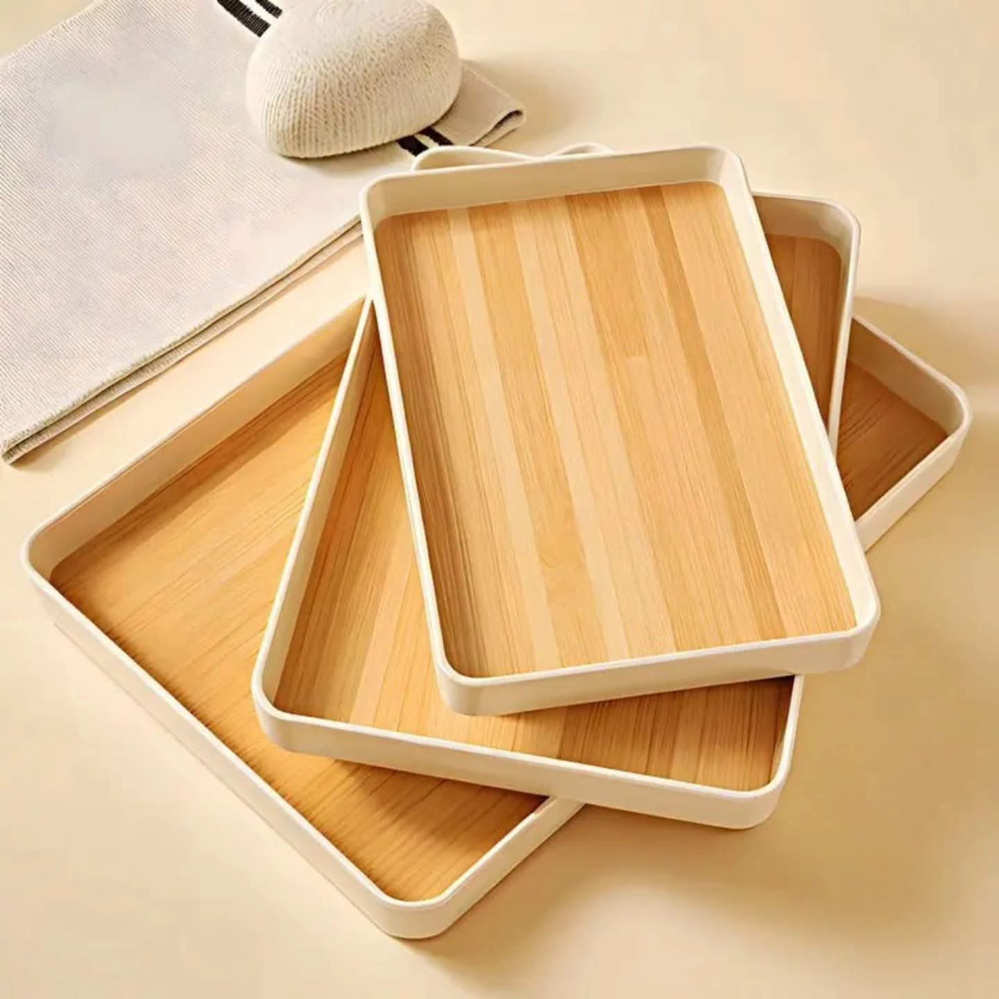 3Pc Serving Storage Trays