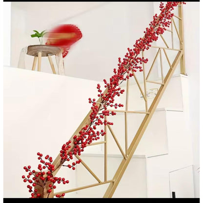 Artificial Red Berry Plants Christmas