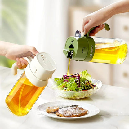 Glass oil dispenser 