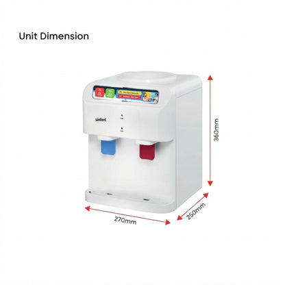 Sanford Water Dispenser Hot and Normal With 550W Heater - SF1404WD