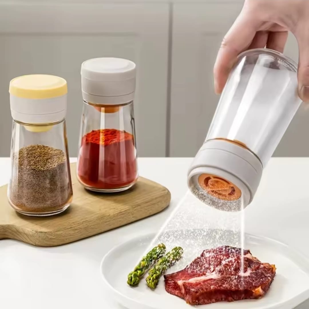 Glass salt shaker
