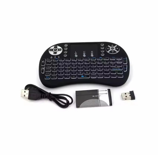Mini wireless keyboard backlight