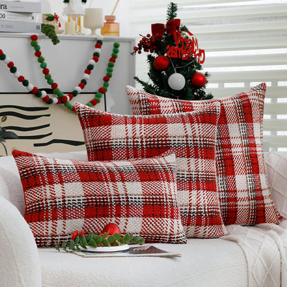 Christmas Throw Pillow Cushion Cases