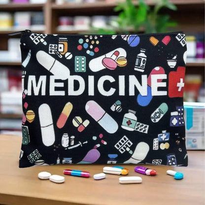 Travel medicine pouch