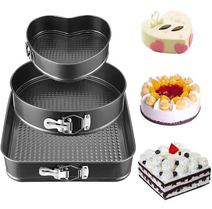 3pc home baking tin set