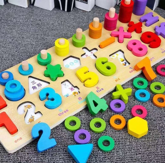 Montessori wooden educational toy