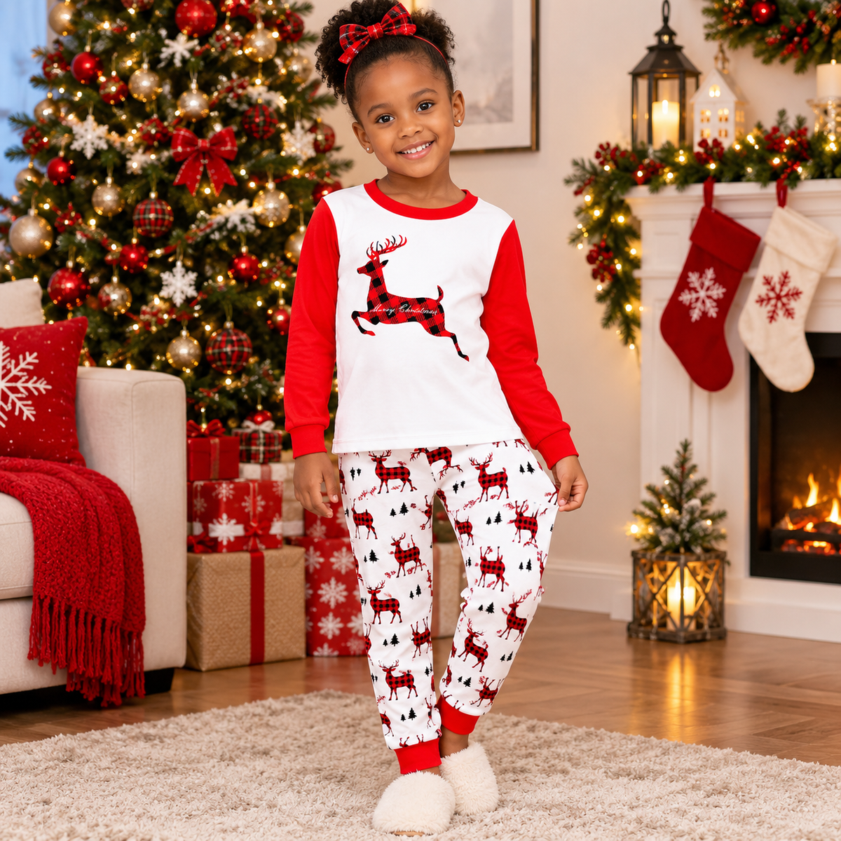 Christmas Pajamas Outfit Set