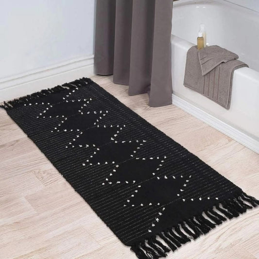 Woven Rugs with Tassles