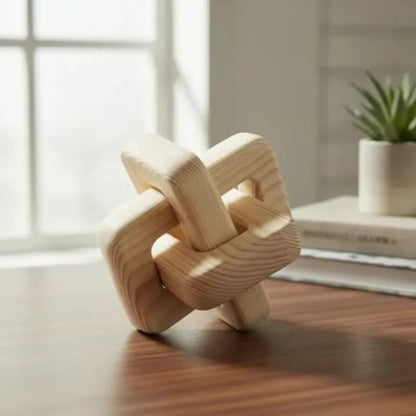 Wooden Knot Ornament