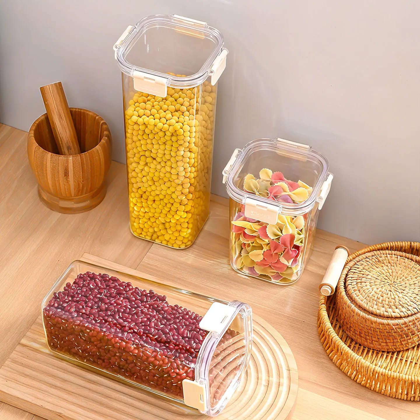 Airtight Food Storage Container Spaghetti Jar