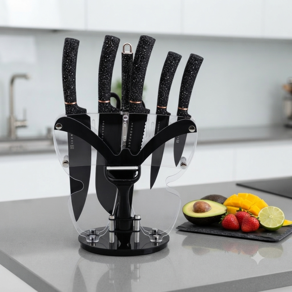 7Pc Kitchen Knive Set