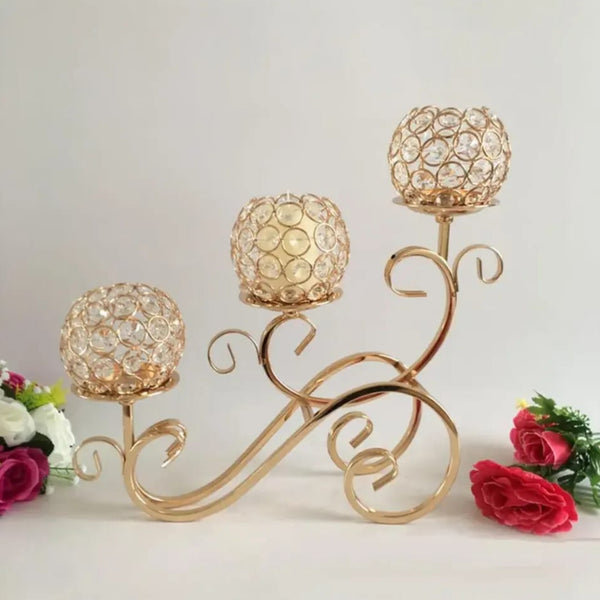 3 Arm Candle Holder