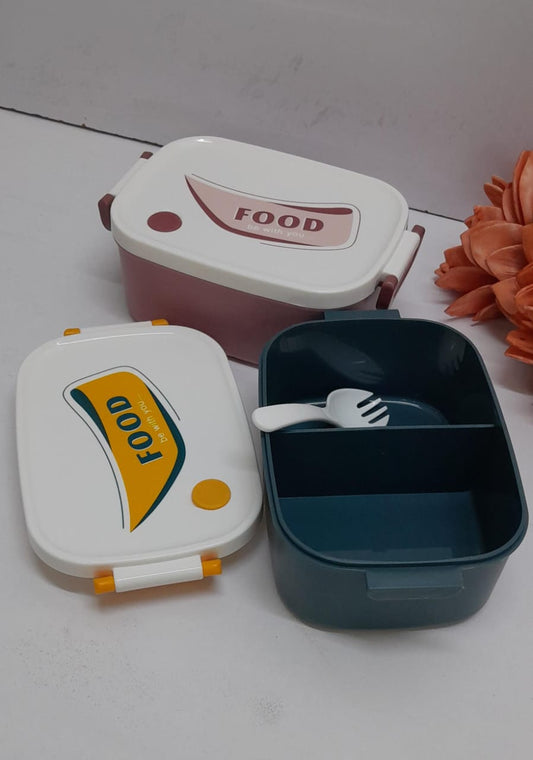 Partitioned snack/food box