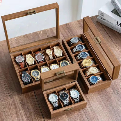 Wooden Watch Case and Organizer Box