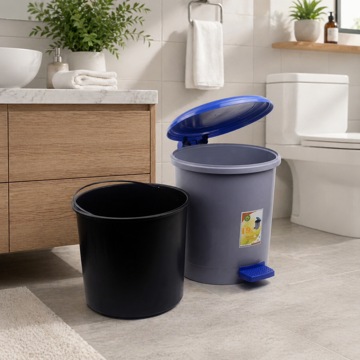 Mini Bathroom Bin