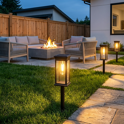 Rectangular Solar Pathway Lights Gha