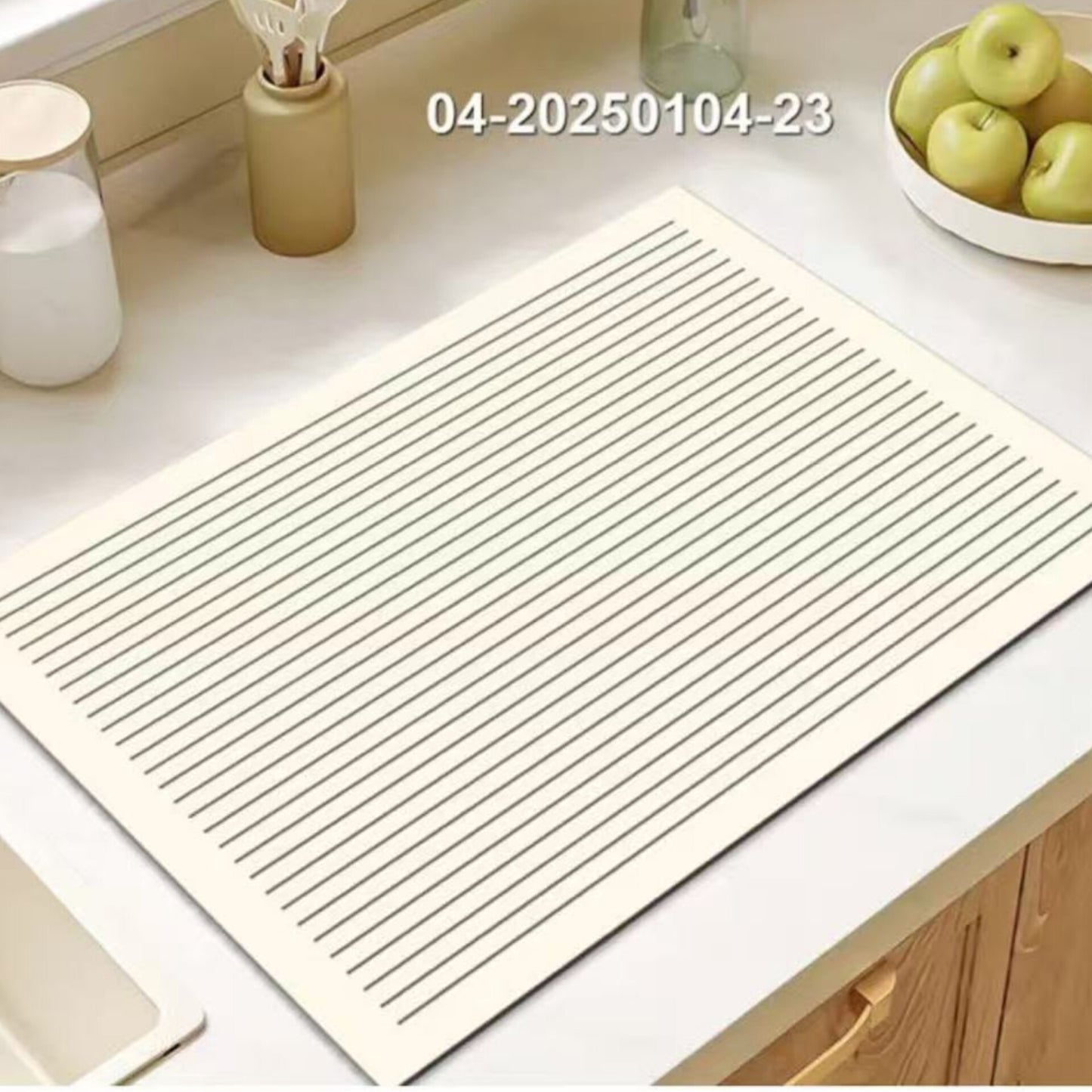 Super Absorbent Nonslip Drain Dish Drying mat