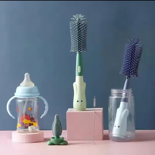 3 in 1 bottle cleaning brush set