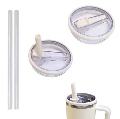 Stanley cup replacement lid and straw leakproof