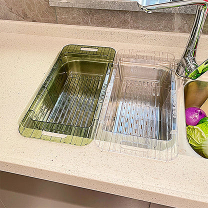 Acrylic over the sink colander