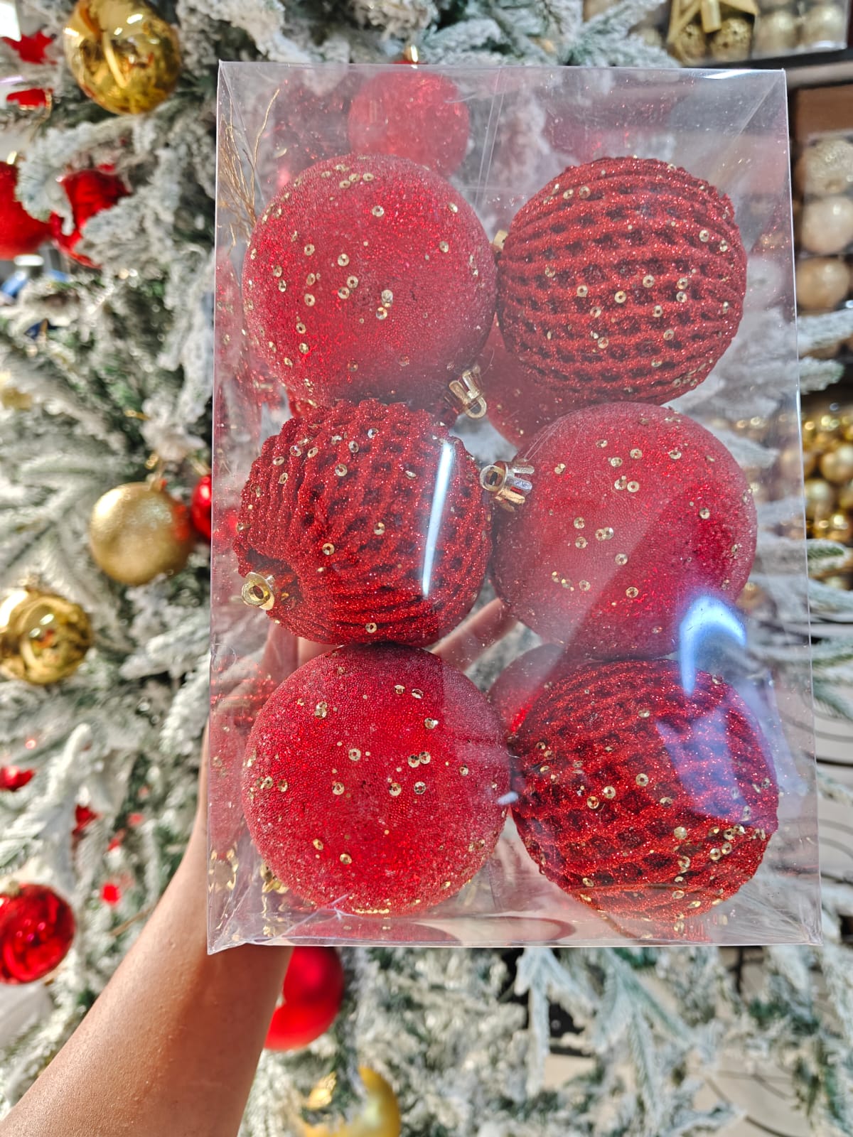 12pcs set christmas ball